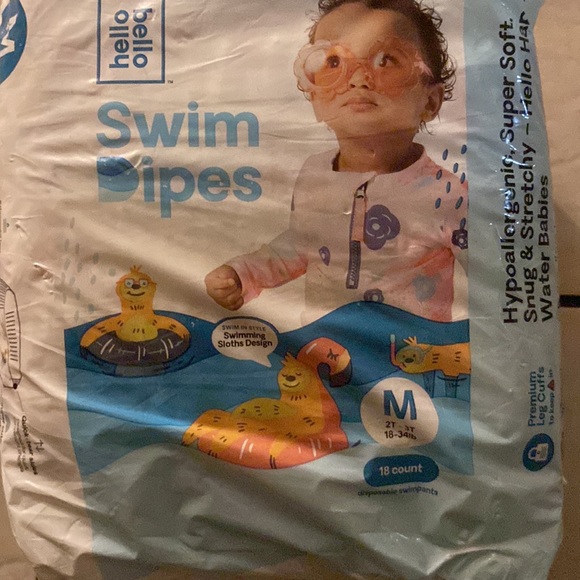 Baby girl swim diaper & swim diapers - Picture 2 of 5